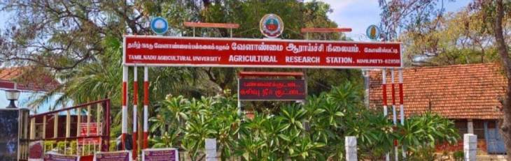 கோவில்பட்டி வேளாண்மை ஆராய்ச்சி நிலையத்திற்கு விருது!