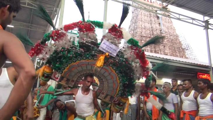 திருச்செந்தூர் முருகன் கோவிலில் ரதக்காவடி : நேர்த்திக்கடன் செலுத்திய பக்தர்கள்!