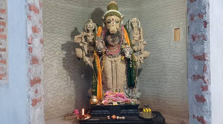 வராகி அம்மனுக்கு நவதானிய அபிஷேகம் நடைபெற்றது !