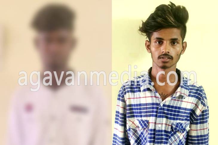 கூலிப்படை ஏவி காதல் கணவனை கொல்ல முயற்சித்த மனைவி வழக்கில், இளஞ்சிரார் உட்பட  2 பேர் கைது!