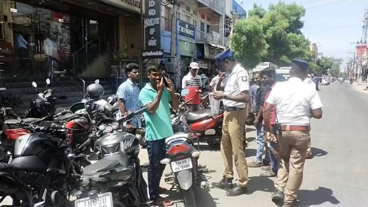 தூத்துக்குடியில் அதிரடியாக இருசக்கர வாகனங்கள் பறிமுதல்?