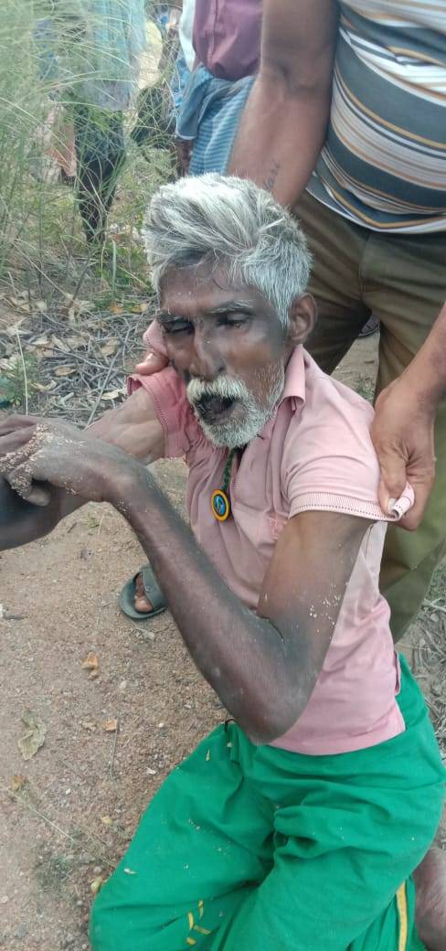 அடையாளம் தெரியாத முதியவர்  ஆண் சடலம்.