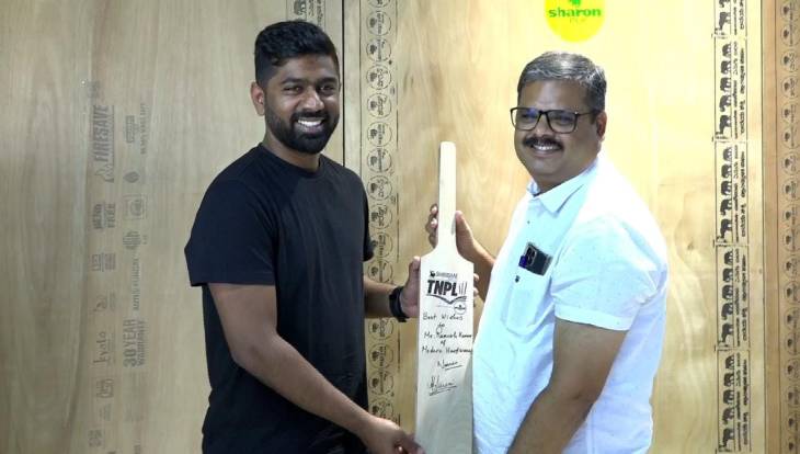 இந்திய அணியில் தமிழக வீரர் வாஷிங்டன் சுந்தர் இடம் பெறலாம் - இந்திய கிரிக்கெட் அணி வீரர் அபினவ்முகுந்த்.