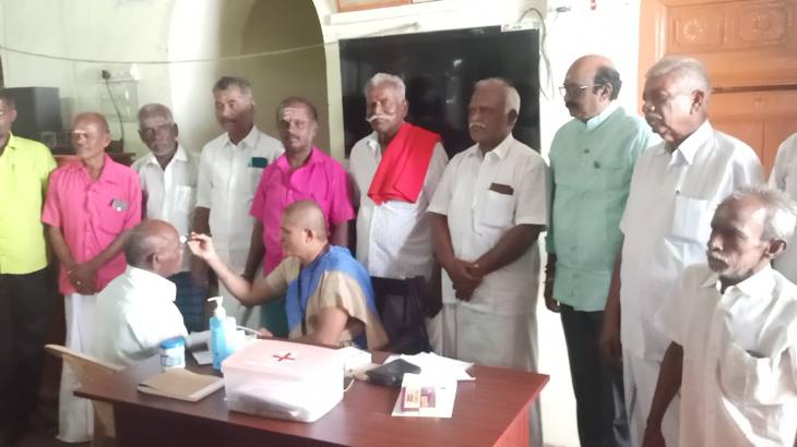 கோவில்பட்டியில் இலவச கண் பரிசோதனை முகாம்!