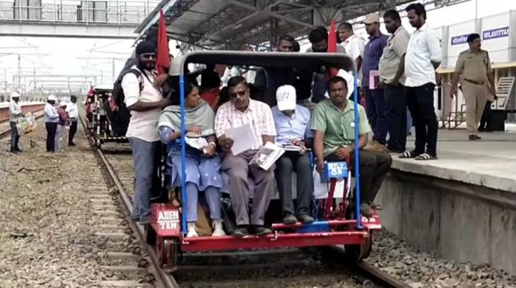 தூத்துக்குடி மீளவிட்டான் முதல் தூத்துக்குடி வரை 7.6 கீலோ மீட்டர் தூர இரட்டை ரயில் பாதை பணிகள் நிறைவு!