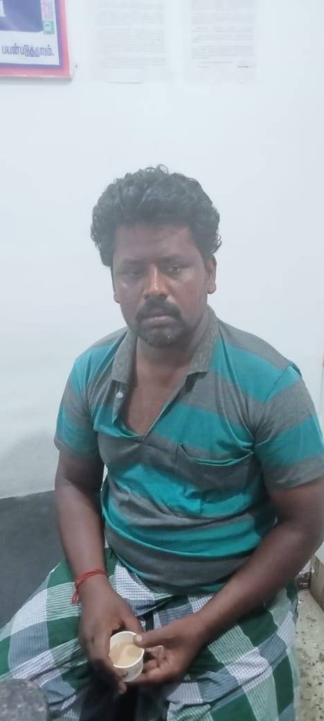 விளாத்திகுளம் அருகே  50 லிட்டர் டீசல் திருடியவர் கைது 