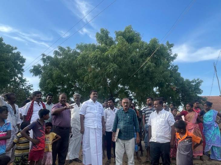  பொதுமக்களின் குறைகளை கேட்டறிந்த எம்எல்ஏ மார்க்கண்டேயன்!