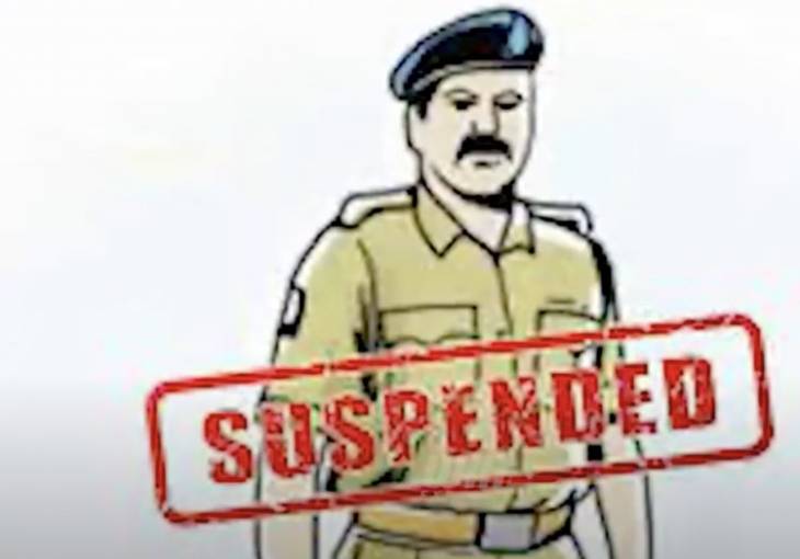 பெண் உதவி ஆய்வாளர் உட்பட இருவர் பணியிடை நீக்கம்.