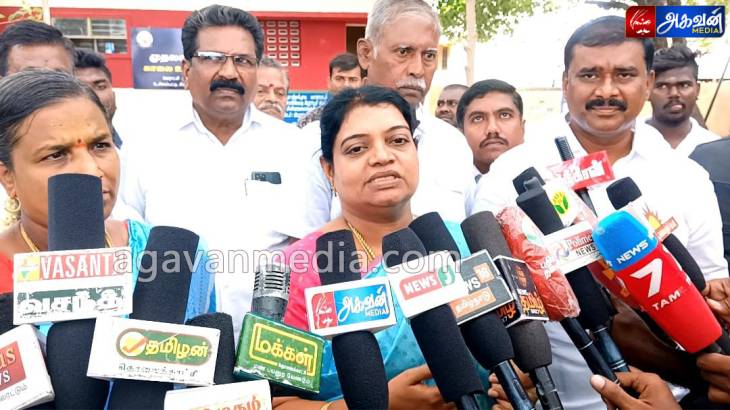 உசிலம்பட்டி பள்ளி  பிரச்சனை - விரைவில் சரி செய்யப்படும் -அமைச்சர் கீதா ஜீவன் பேட்டி!