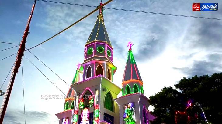 புனிதமிக்கேல் அதிதூதர் திருவிழா தேர் பவனி வெகு விமர்சையாக நடைபெற்றது!