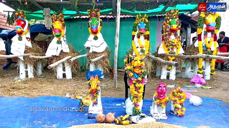 பருவ மழை பெய்ய ,நல்ல மகசூல் கிடைக்க புரவி எடுப்பு வழிபாடு!