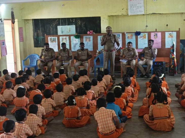 "விபத்தில்லா தீபாவளி விழிப்புணர்வு" நிகழ்ச்சி நடைபெற்றது.