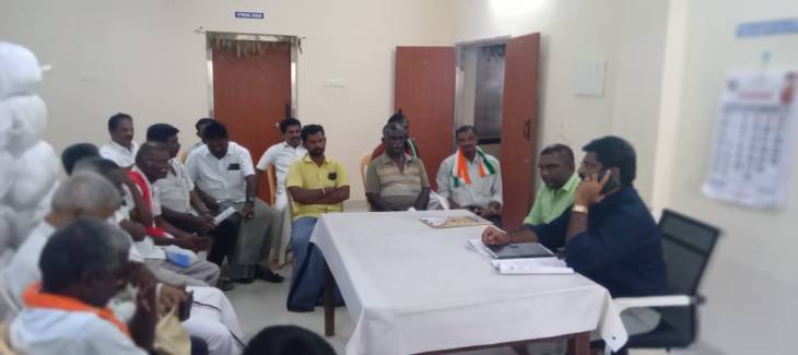 அனைத்துக் கட்சிக் கூட்டம் நடைபெற்றது.