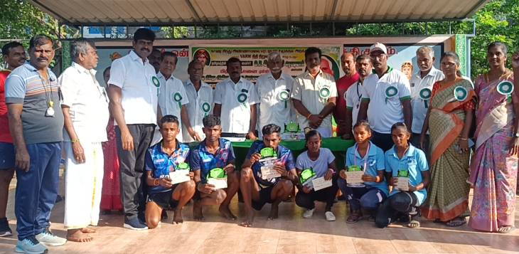 விளாத்திகுளத்தில் மாநில அளவிலான மாபெரும் மினி மாரத்தான்