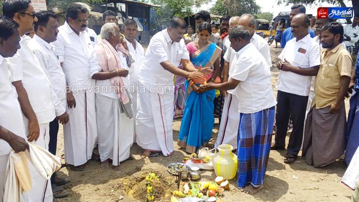 மேலக்கரந்தை கிராமத்தில் ரூ. 6 லட்சம் மதிப்பீட்டில்புதிய பயணியர் நிழற்குடை !