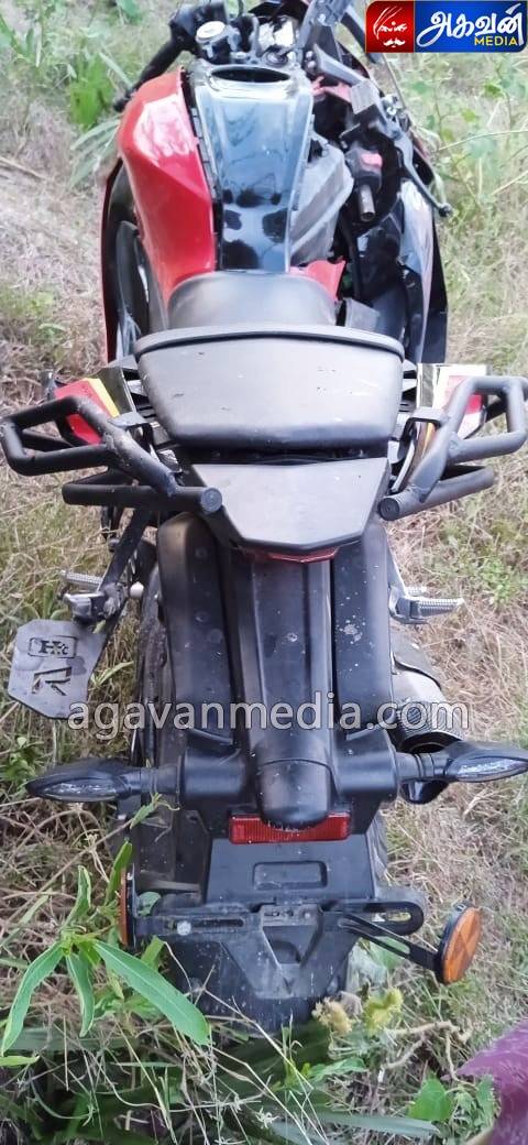  இருசக்கர வாகன விபத்தில் இளைஞர் பலி.

