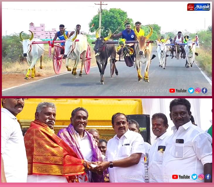 பாஞ்சாலங்குறிச்சி வீரசக்கதேவி ஆலய 68 வது  திருவிழாவில் சீறிப்பாய்ந்த காளைகள்!